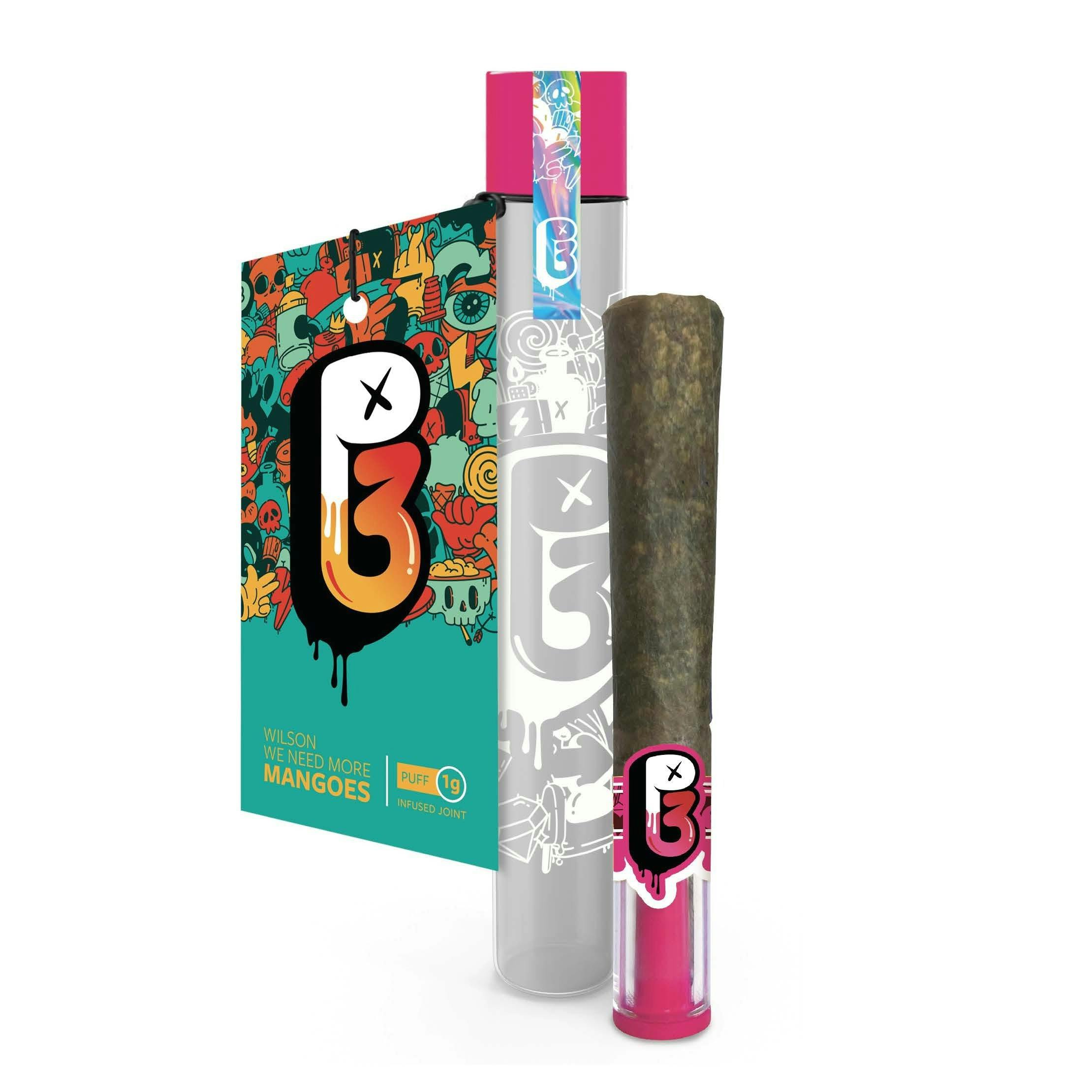 P3 - Wilson We Need More Mangoes Infused Joint | 1g - co - 1