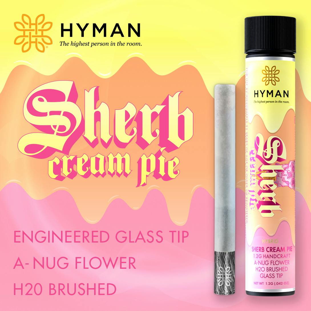 HYMAN - Sherb Cream Pie | 1.2 G Handcraft | HYMAN | REC - 1
