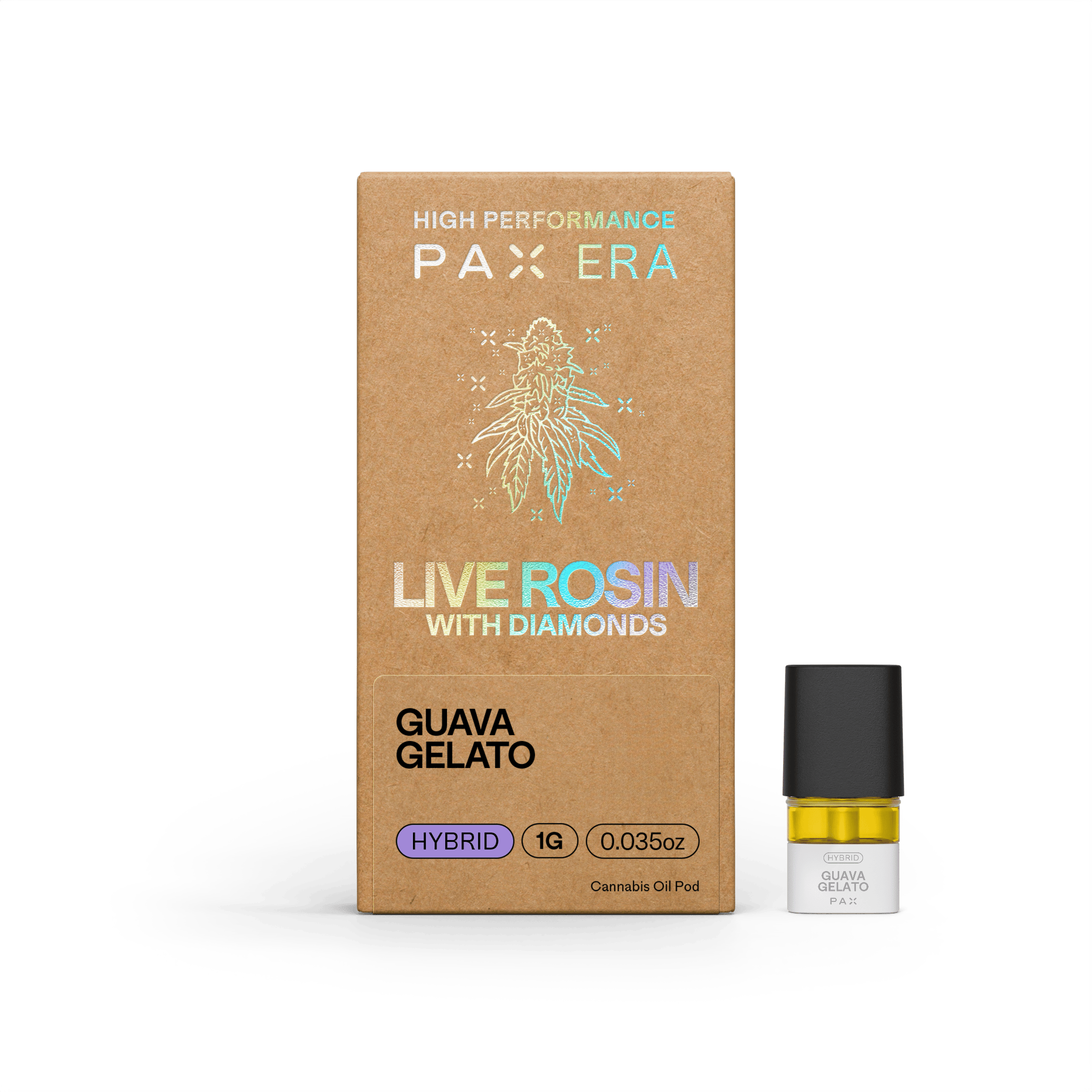PAX - Guava Gelato | Live Rosin with Diamonds Pod | 1g - 1