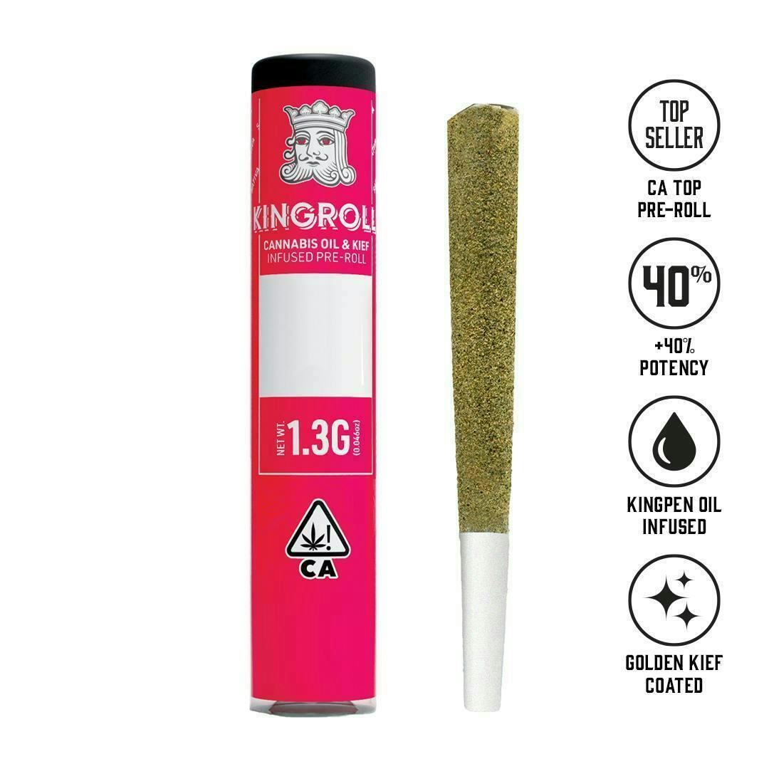 Kingroll - Mango Durban x Pineapple Express | Infused Joint | 1.3g - 1