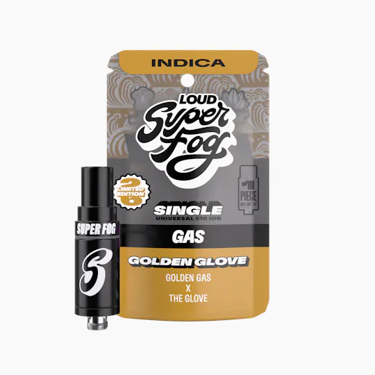 Super Fog by MFused - Golden Glove (FC Super Fog Limited Edition) | LOUD Ion Tank Cartridge | 1g - 1
