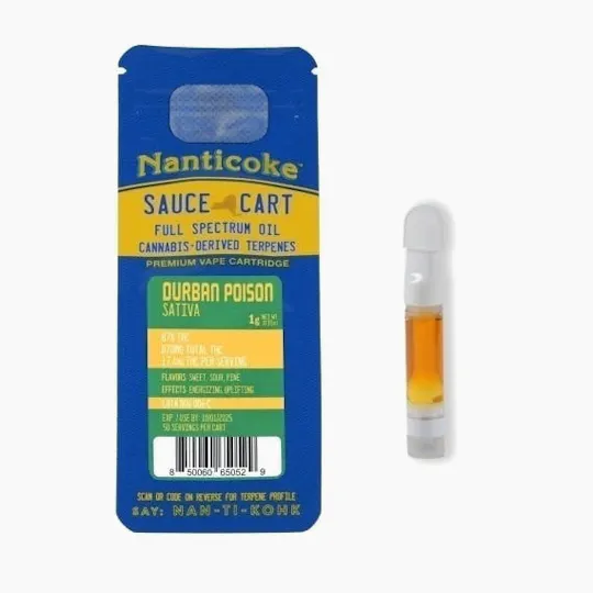 Nanticoke - Durban Poison | Cartridge | 1g - 1