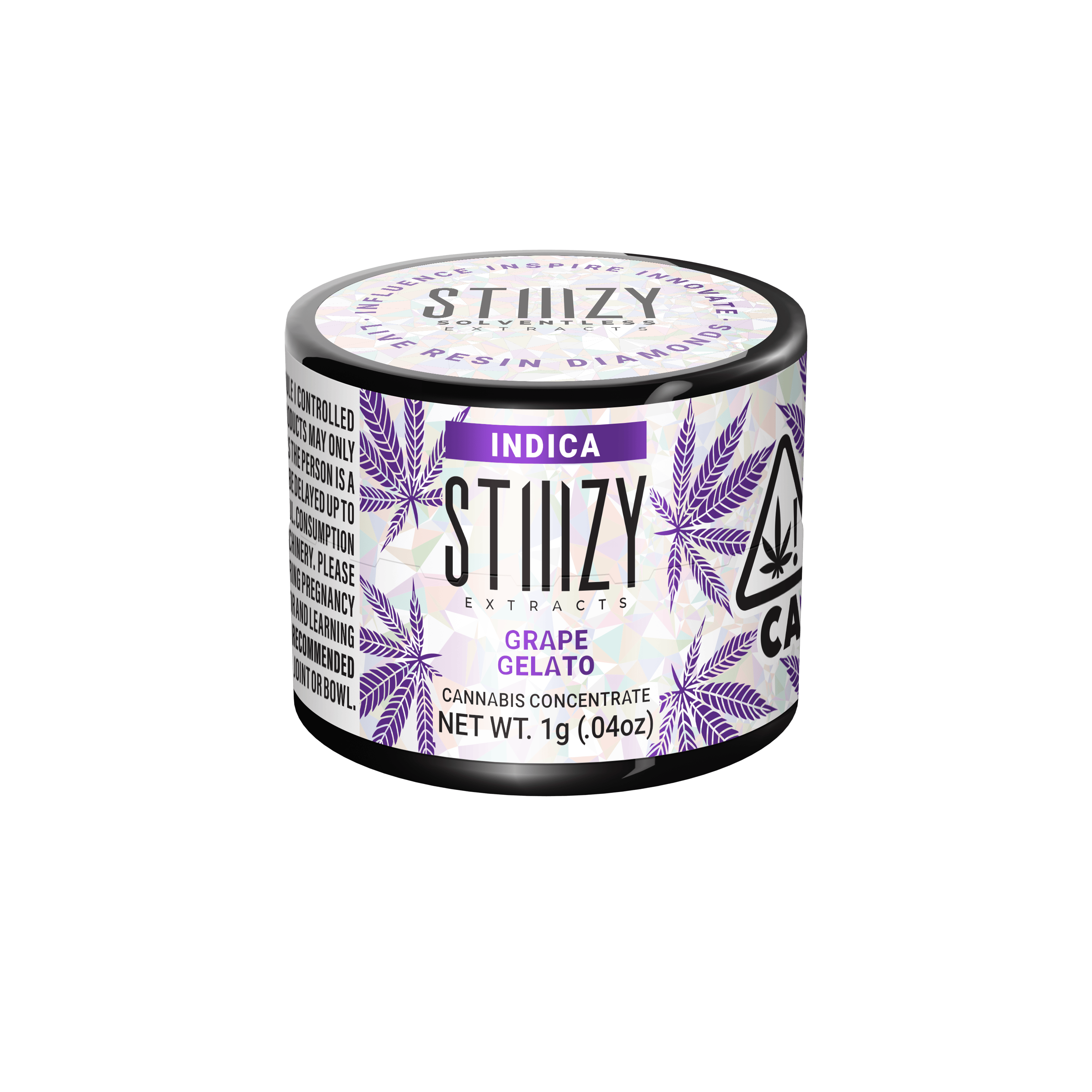 STIIIZY - - GRAPE GELATO - Live Resin Diamonds - 1