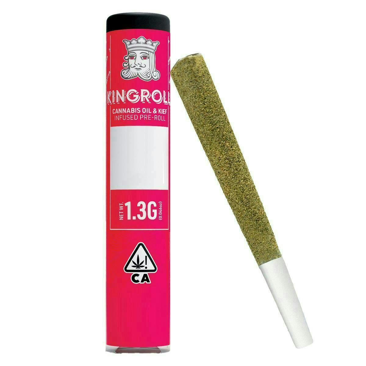 Kingroll - Super Silver Haze x Green Crack | Infused Joint | 1.3g - 1