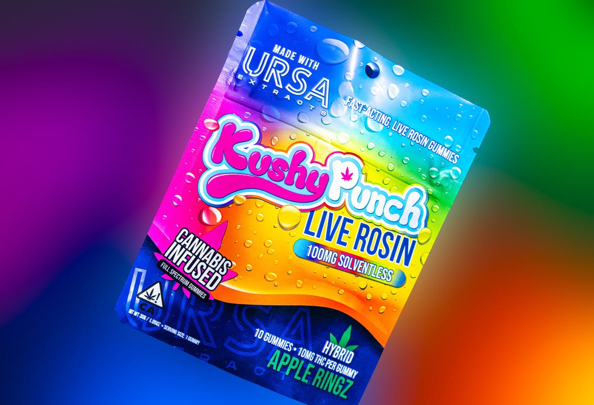 Kushy Punch - Kushy Punch x URSA | Apple Ringz | 100mg | 10ct | 10mg/ea (COMING FRIDAY) - 1