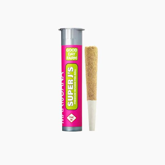 GOOD DAY FARM - Tropical Twist x Midtown Haze | Super J's Infused Joint | 1g - 1