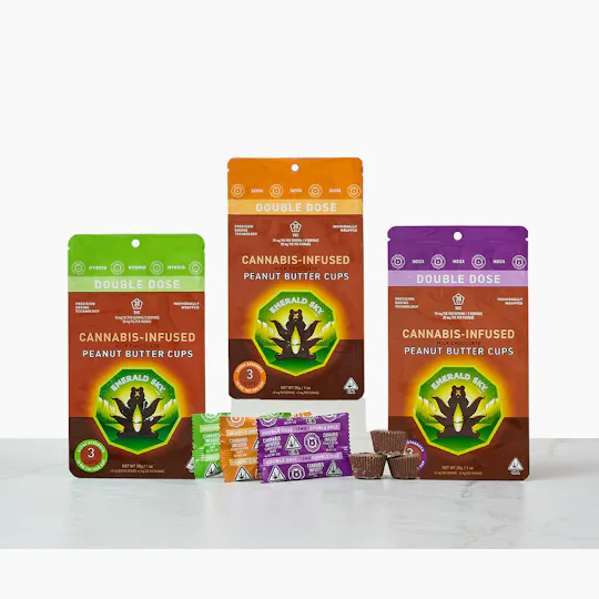 Emerald Sky - Emerald Sky Milk Chocolate Peanut Butter Cups - Sativa 100mg 10pk - 1