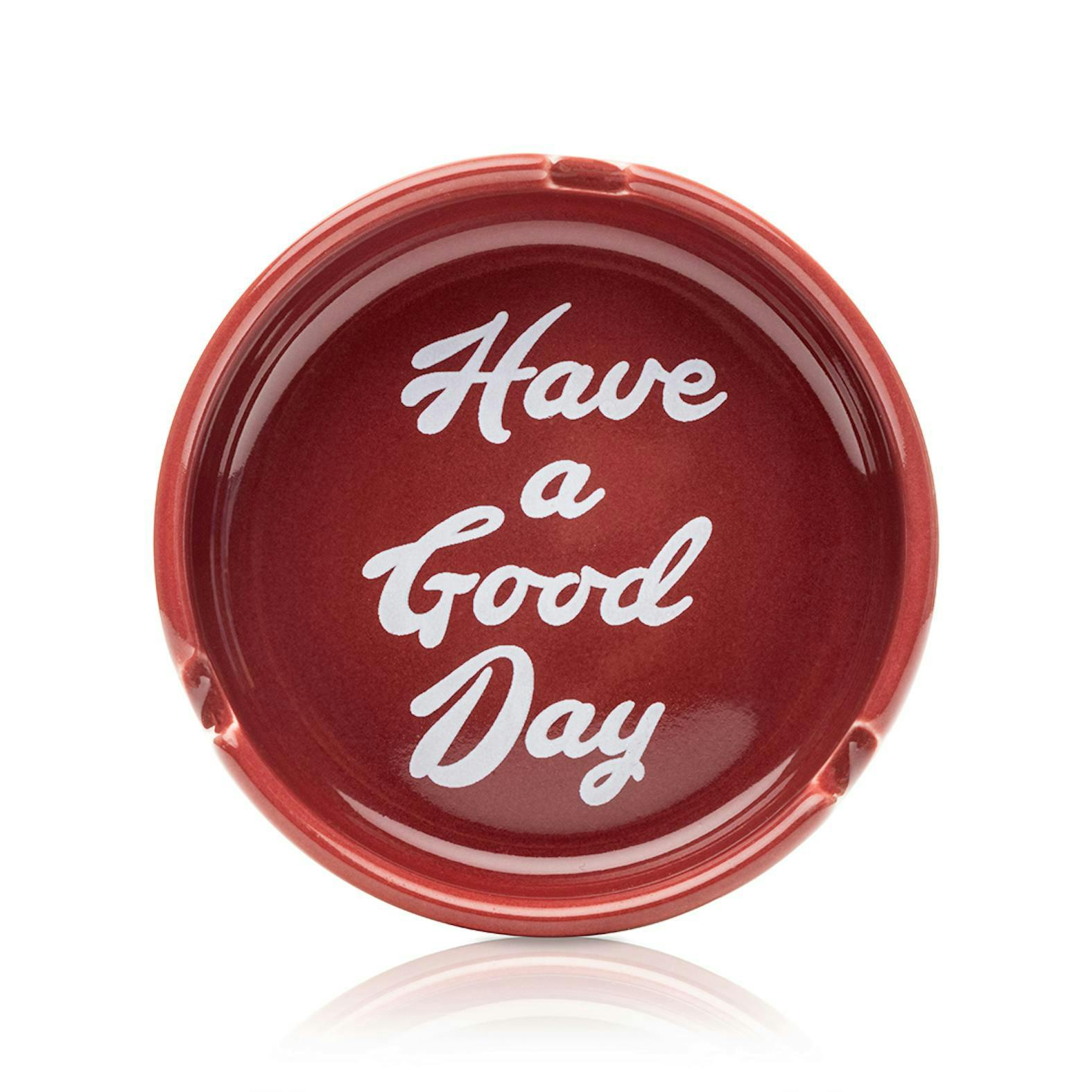 GOOD DAY FARM - Red Ceramic Ashtray | Accessories - 1