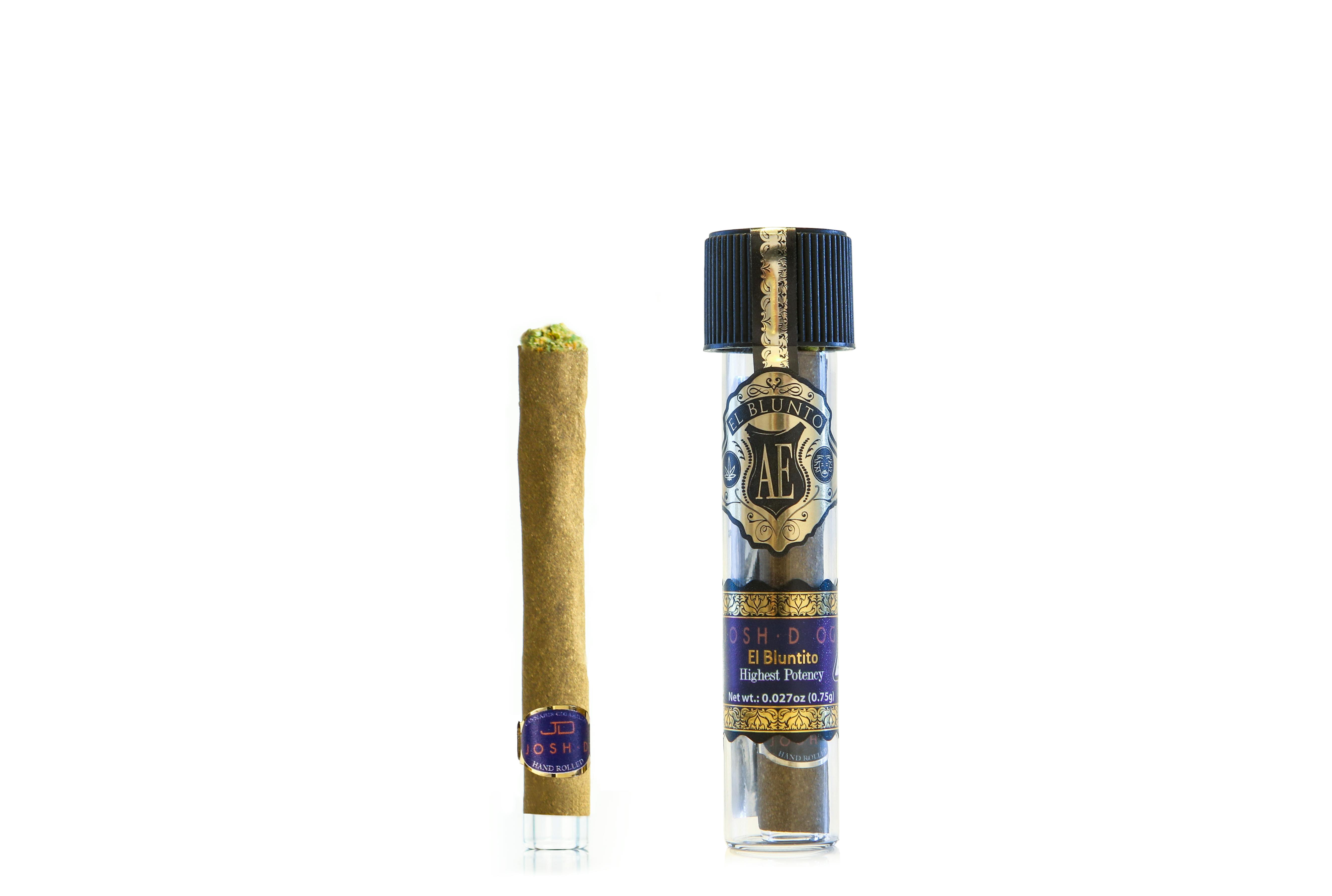 El Blunto by Albert Einstone's - El Bluntito x Josh D - Josh D OG - .75G Cigarillo [Mini Blunt] - 1