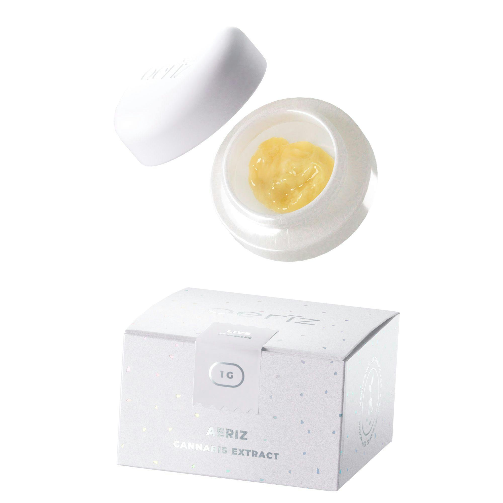 Aeriz - Jet Fuel OG Live Rosin Badder 1g - 1
