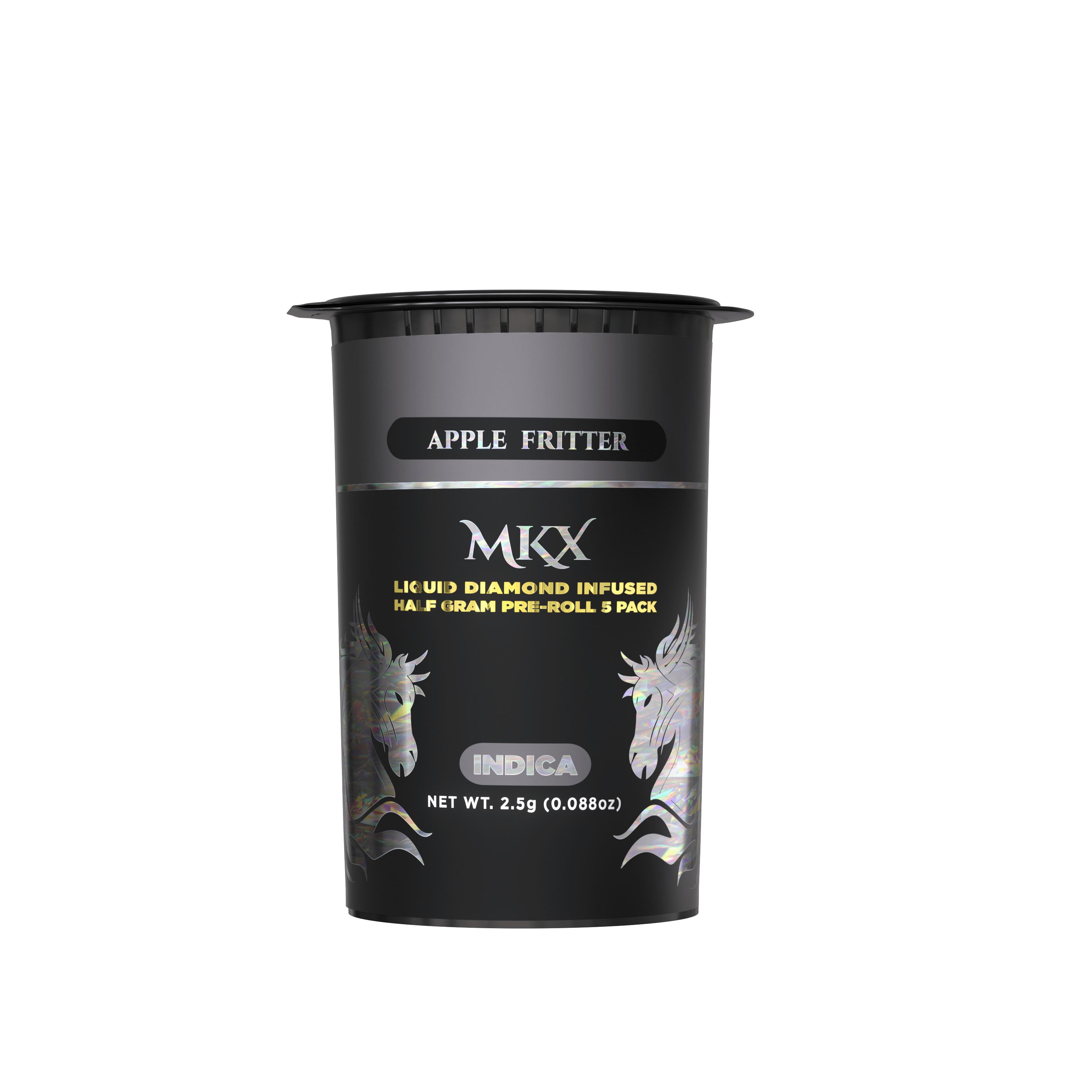 MKX Oil Co - Apple Fritter | Liquid Diamond Infused Minis | 0.5g each | 5pk - 1