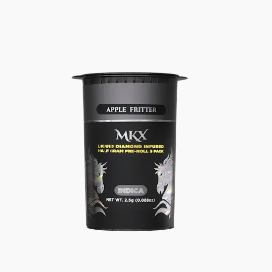 MKX Oil Co - Apple Fritter | Liquid Diamond Infused Minis | 0.5g each | 5pk - 1