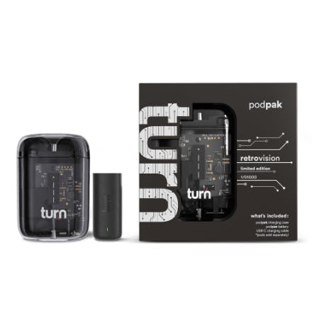 turn - Clear Podpak | Battery - 1
