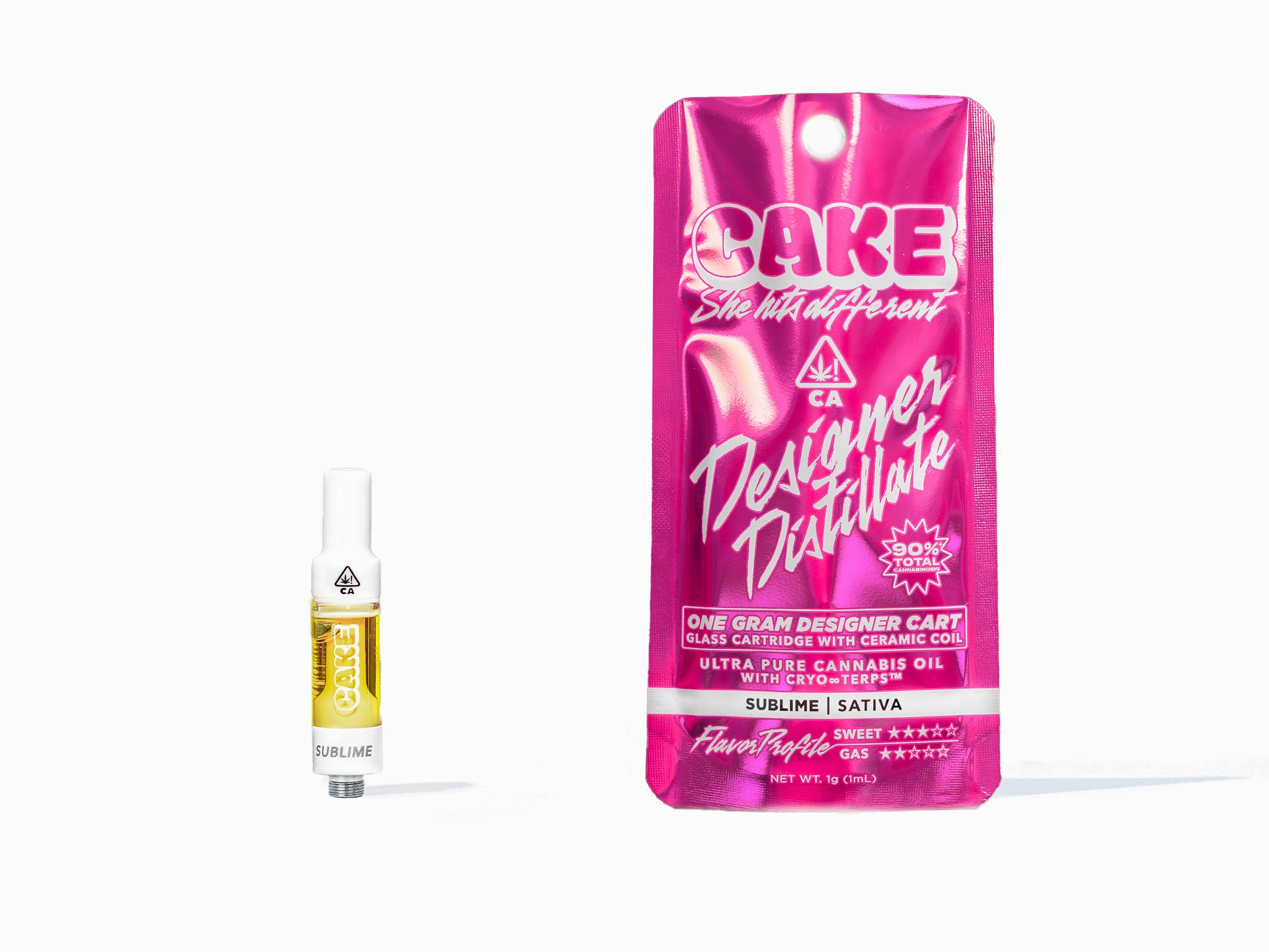CAKE she hits different - Sublime | Cartridge | 1g - 1