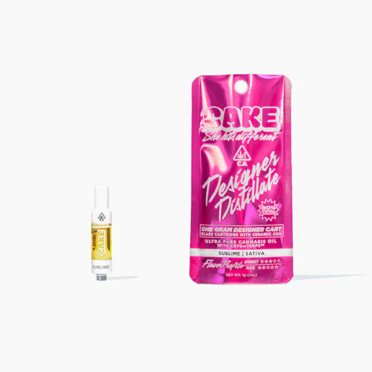 CAKE she hits different - Sublime | Cartridge | 1g - 1