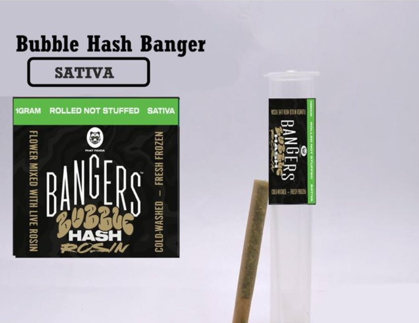 Phat Panda - Bubble Hash Bangers | Kauai | Infused Joint | 1g - 1