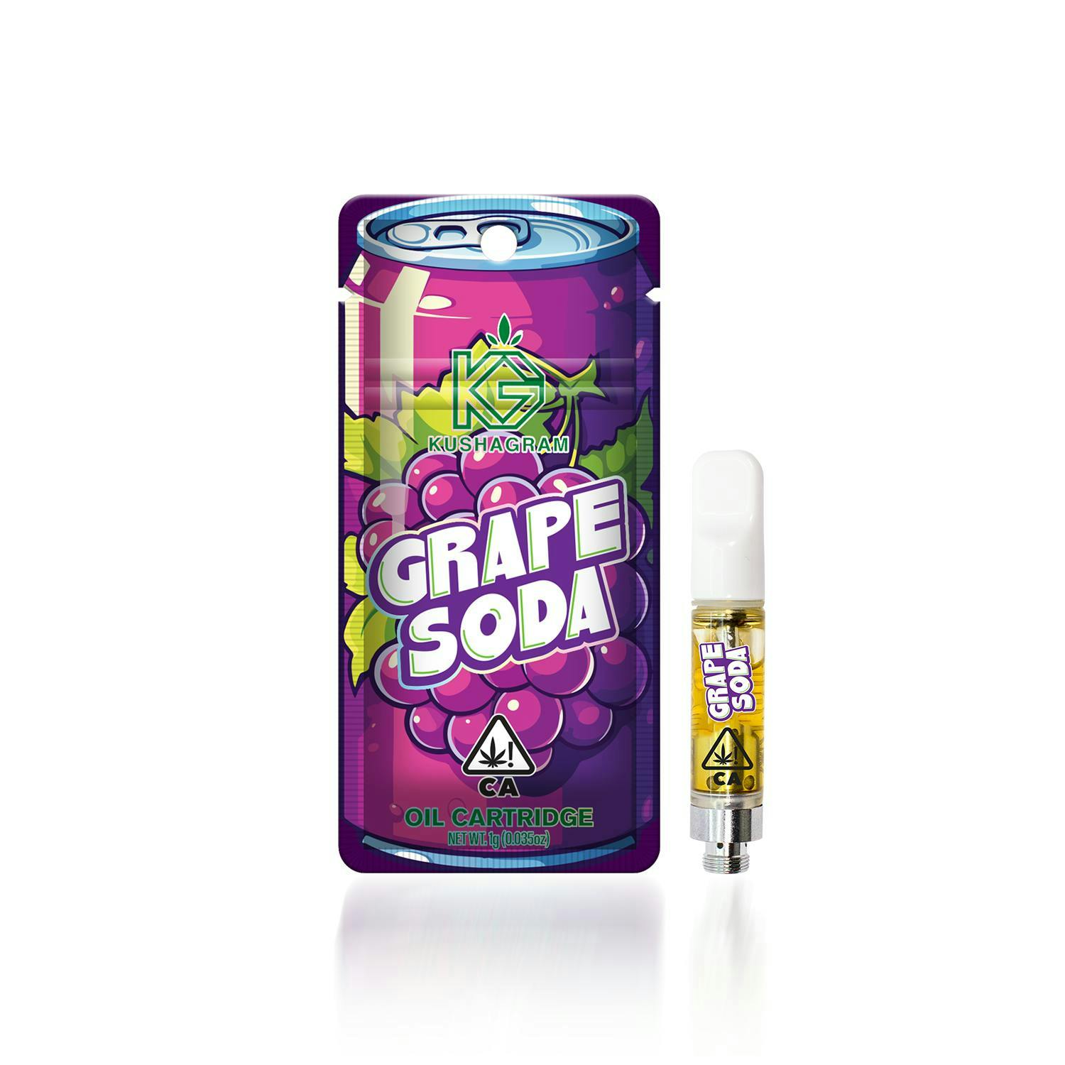 KUSHAGRAM - Grape Soda Premium Cartridge - 1g - 1