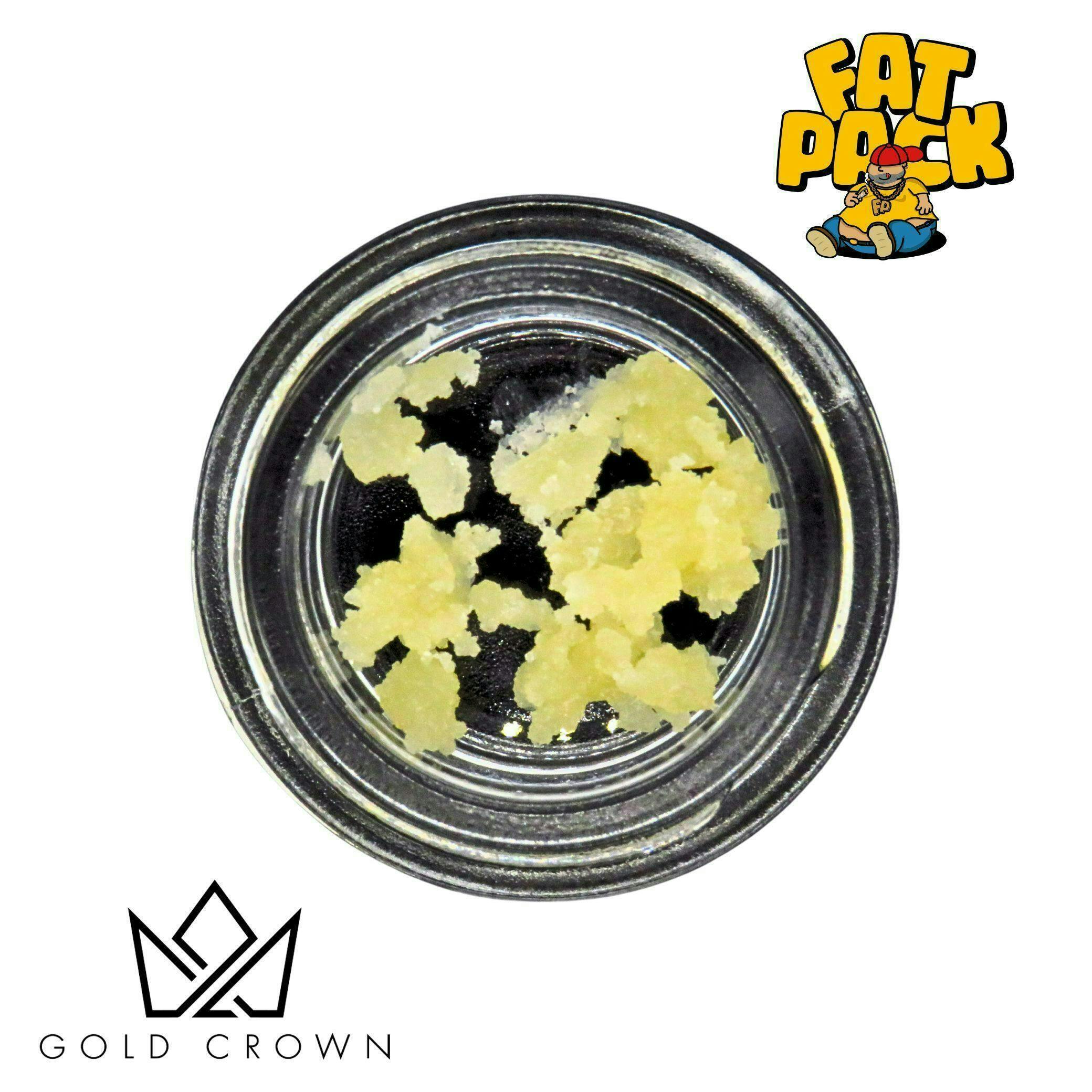 Gold Crown - Gold Crown x Fat Pack | Blockberry | Sugar | 1g - 1