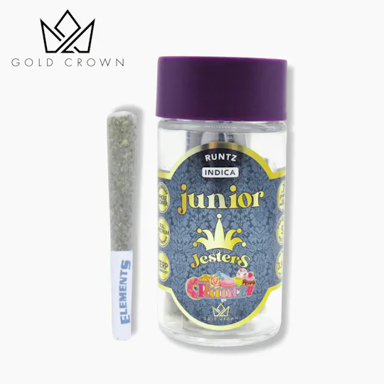 Gold Crown - Royal Junior Jesters | Runtz | Infused Joints | 0.7g each | 5pk - 1