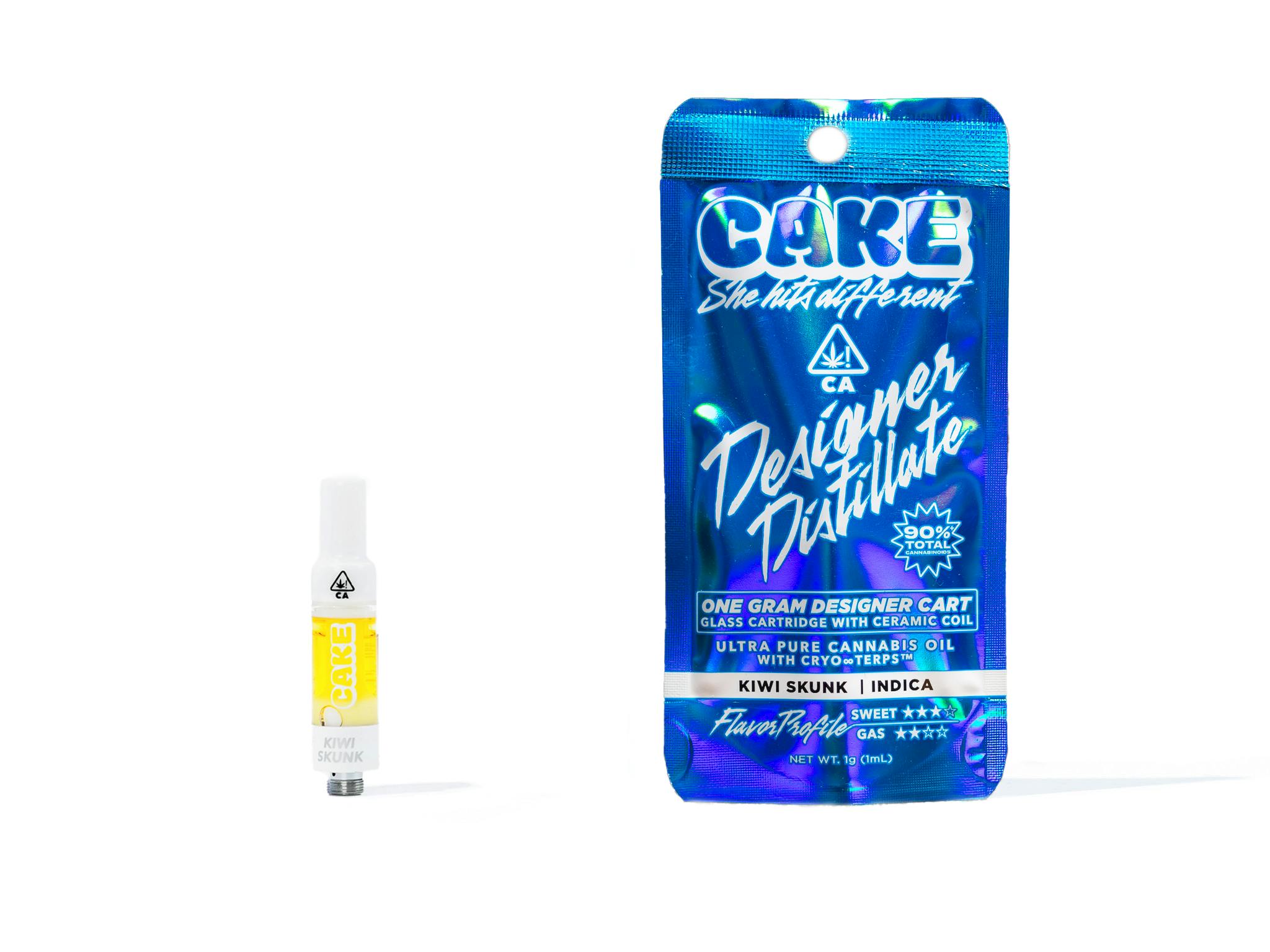 CAKE she hits different - Kiwi Skunk | Cartridge | 1g - 1