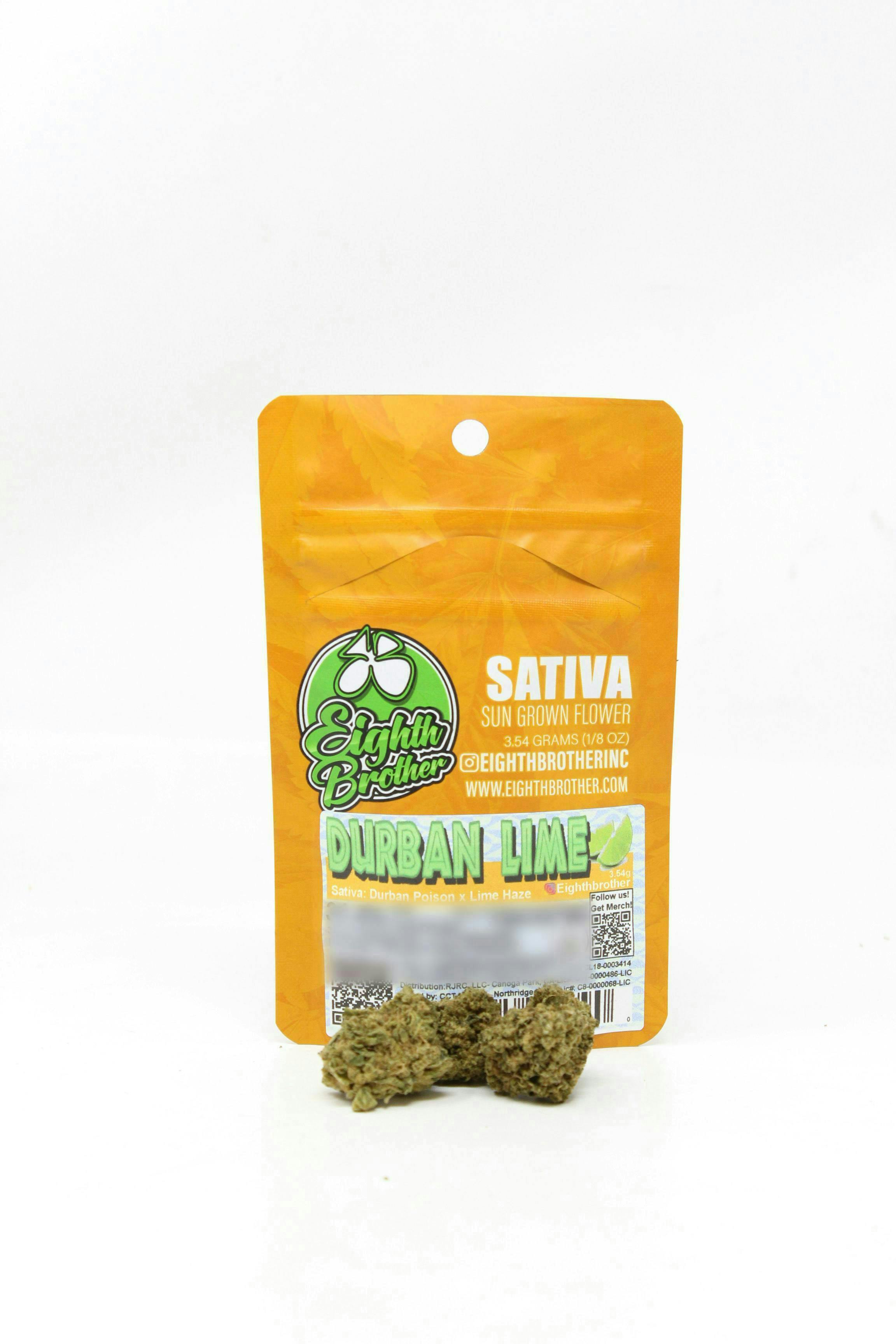 Eighth Brother - Eighth Brother | Durban Lime | Flower | 3.54g - 1