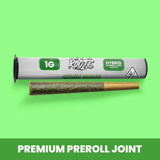City Roots - Chemdawg (Hybrid) Preroll 1g - 1