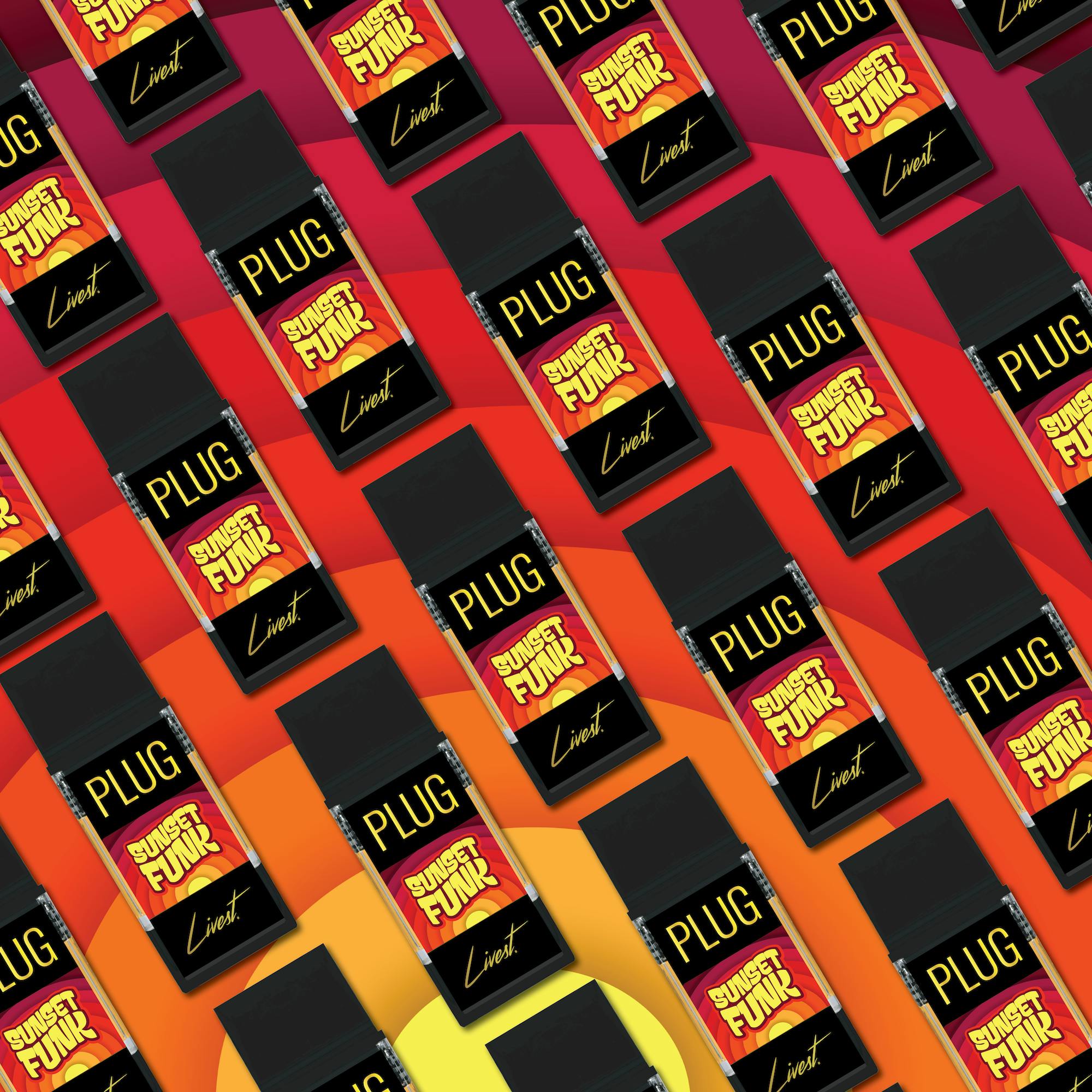 PLUGPLAY™ - VAPE - 1g PLUG™ LIVEST: Sunset Funk - 1