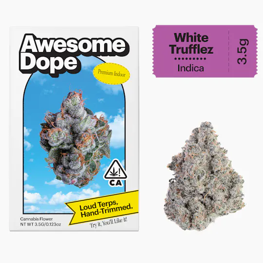 Awesome Dope - White Trufflez | Premium Indoor Big Buds | 3.5g - 1