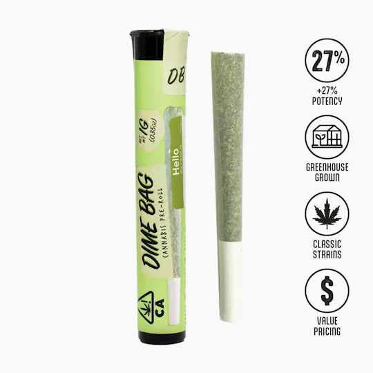 Dime Bag - ZZ Punch | Joint | 1g - 1