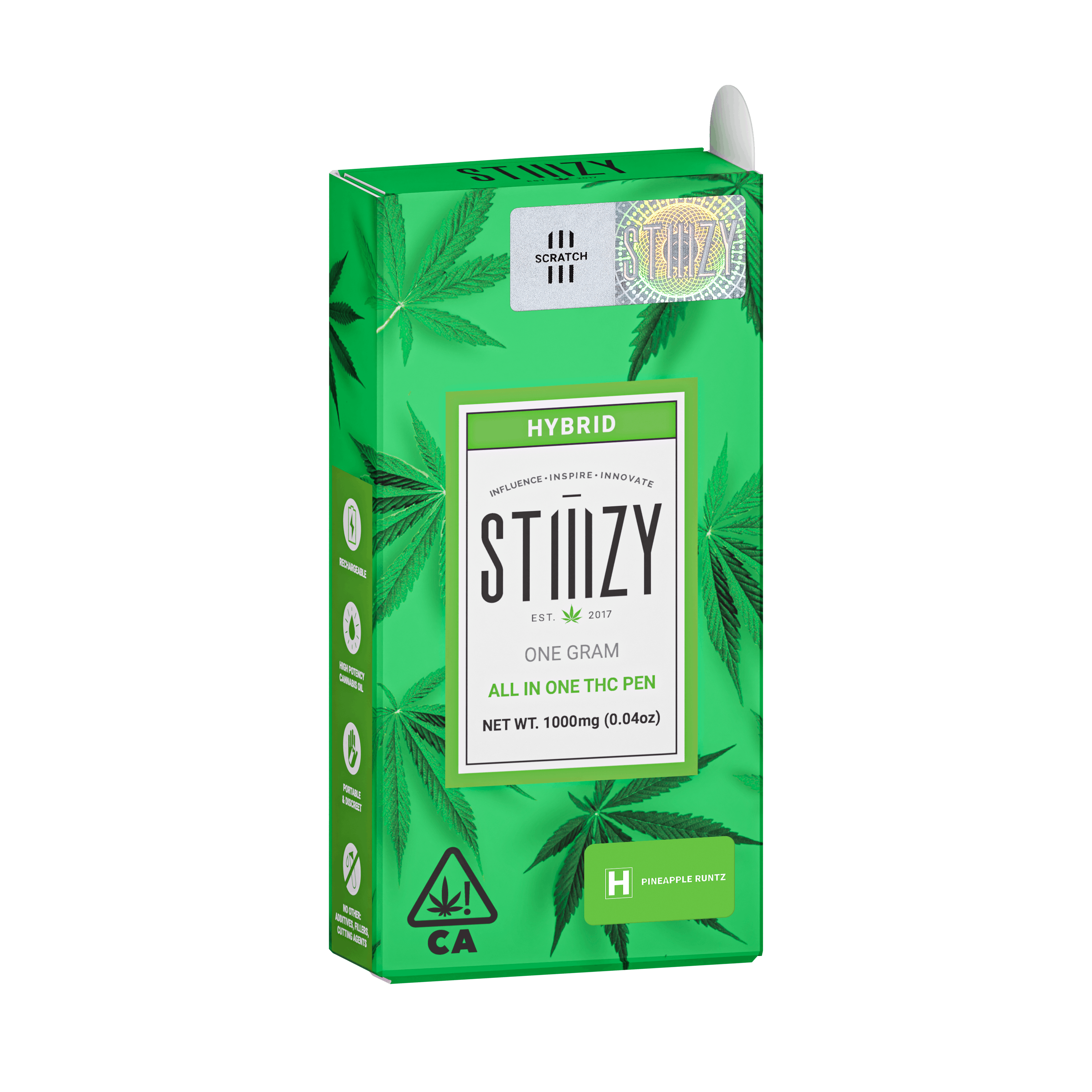 STIIIZY - Vape - PINEAPPLE RUNTZ 1G All-In-One - 1