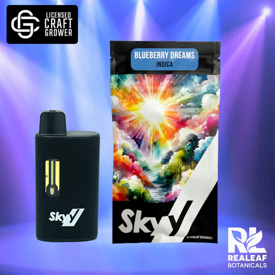 Realeaf Botanicals - Blueberry Dreams Disposable Pen 3.0g - 1