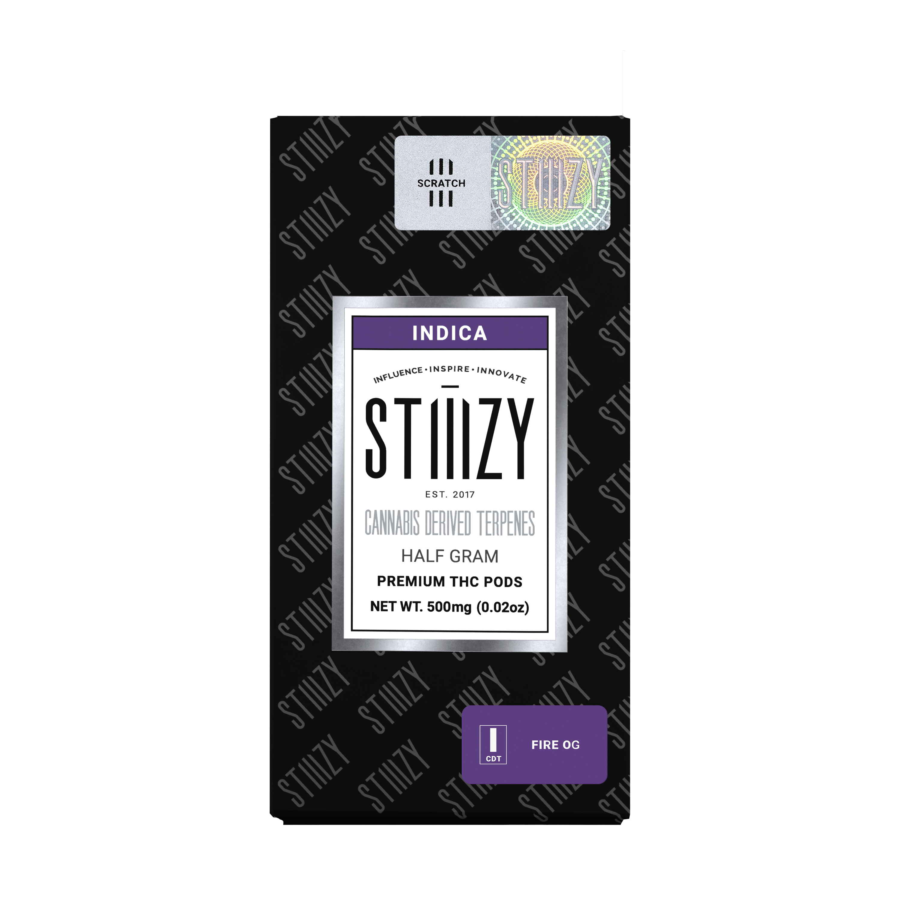STIIIZY - FIRE OG - CANNABIS DERIVED TERPENES POD .5G - IL - 1