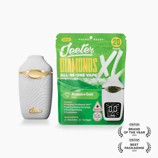 Jeeter - Jeeter | Acapulco Gold | Diamonds XL 2G All-In-One Vape - 1