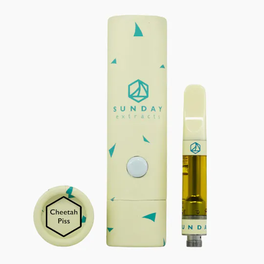Sunday Extracts - 1g Cheetah Piss Cartridge - 1