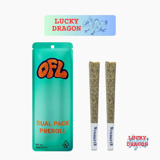 Oakfruitland (OFL) - Lucky Dragon | Joints | 1g each | 2pk - 1