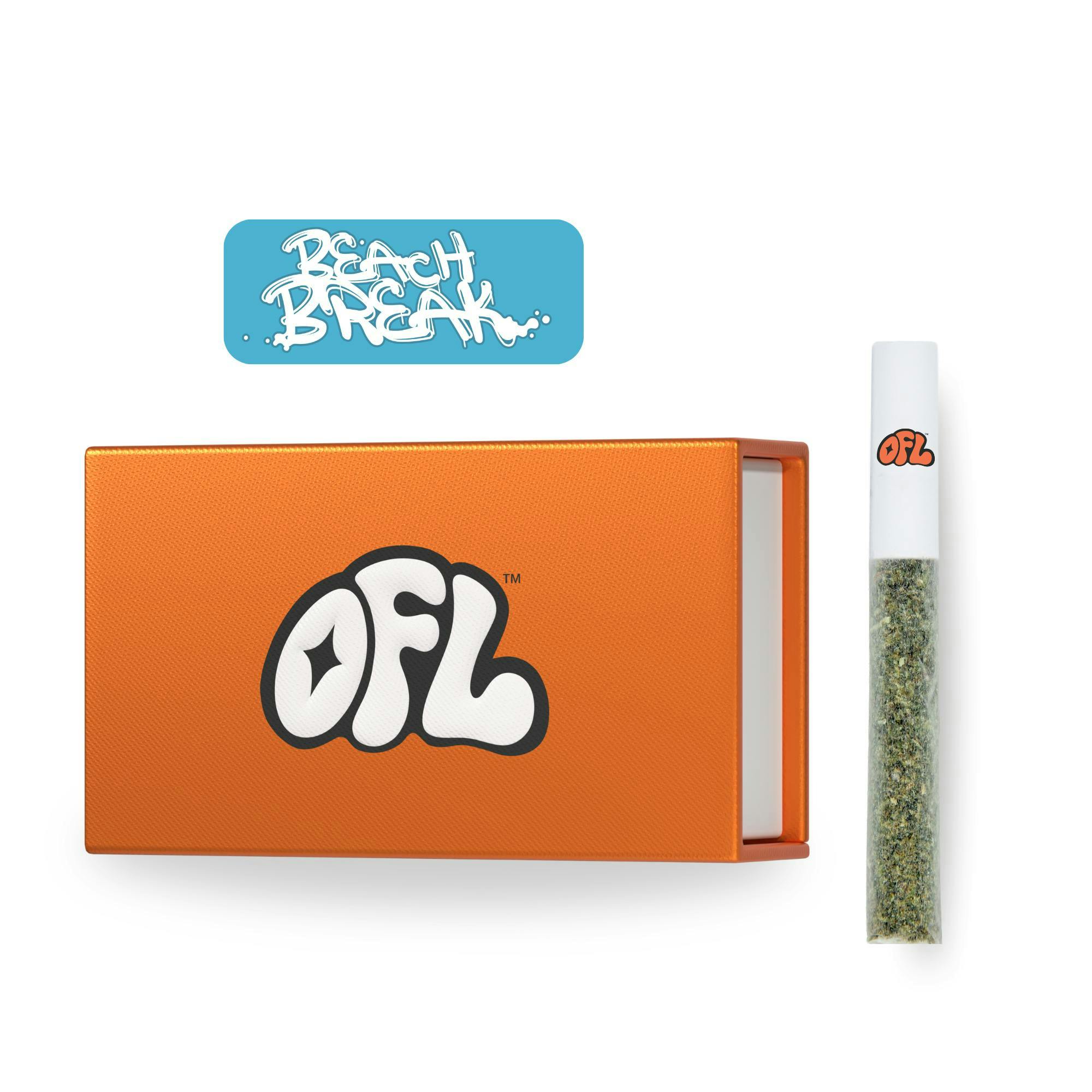 Oakfruitland (OFL) - Beach Break | Joints | 0.7g each | 5pk - 1