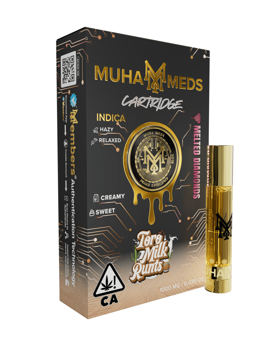 Muha Meds - Muha Meds | Toro Milk Runtz | Melted Diamonds Cartridge | 1g - 1
