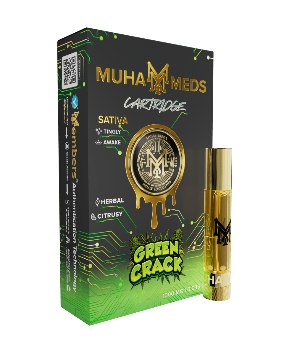 Muha Meds - Muha Meds | Green Crack | Cartridge | 1g - 1