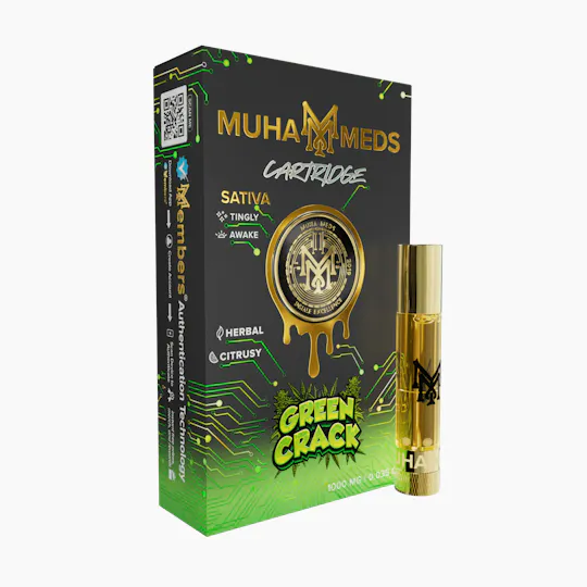 Muha Meds - Muha Meds | Green Crack | Cartridge | 1g - 1