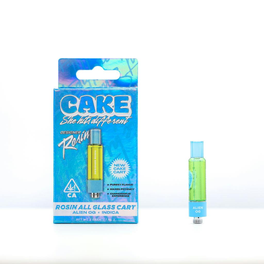 CAKE she hits different - Alien O.G. | Live Rosin Cartridge |1g - 1