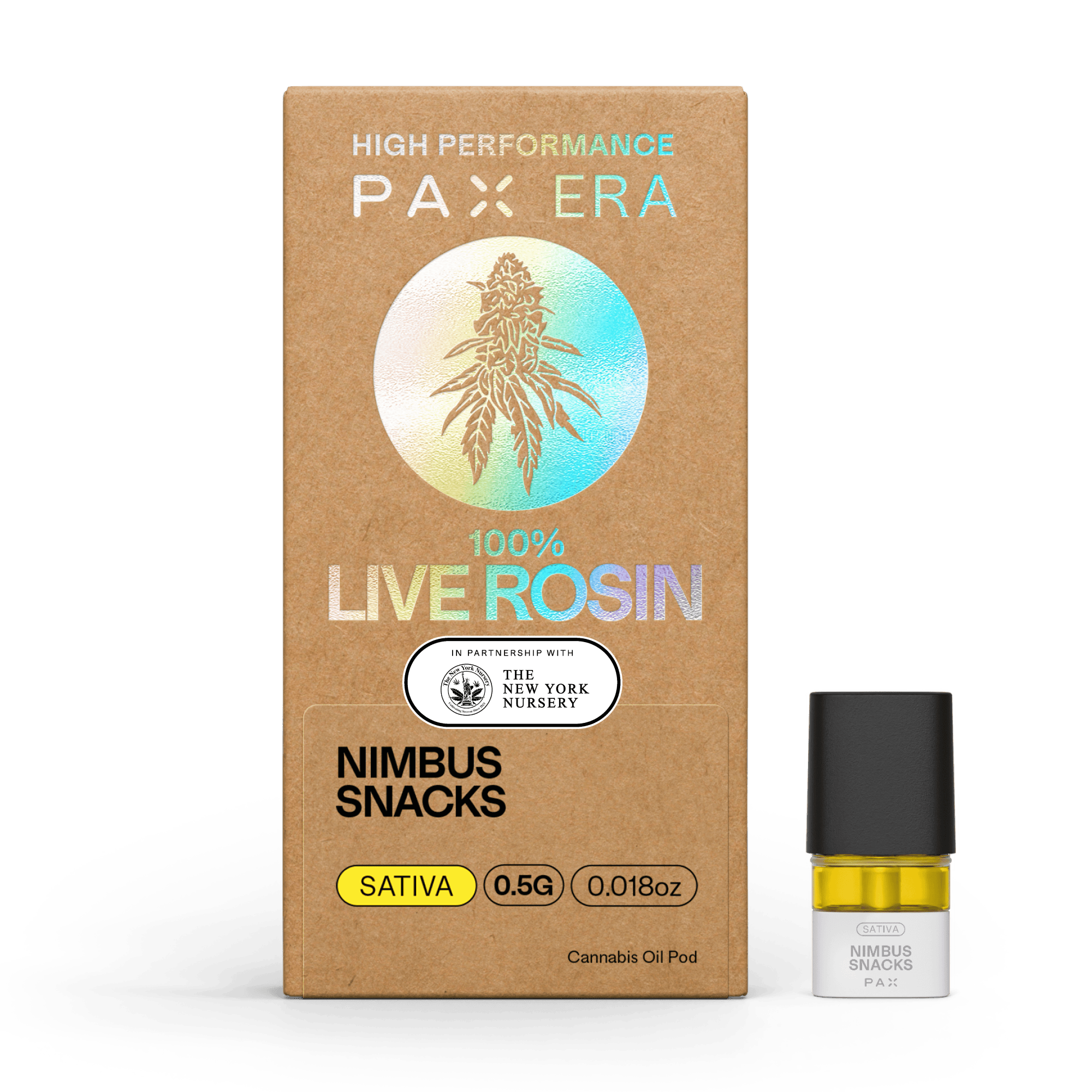 PAX - Nimbus Snacks | Live Rosin Pod | 0.5g - 1