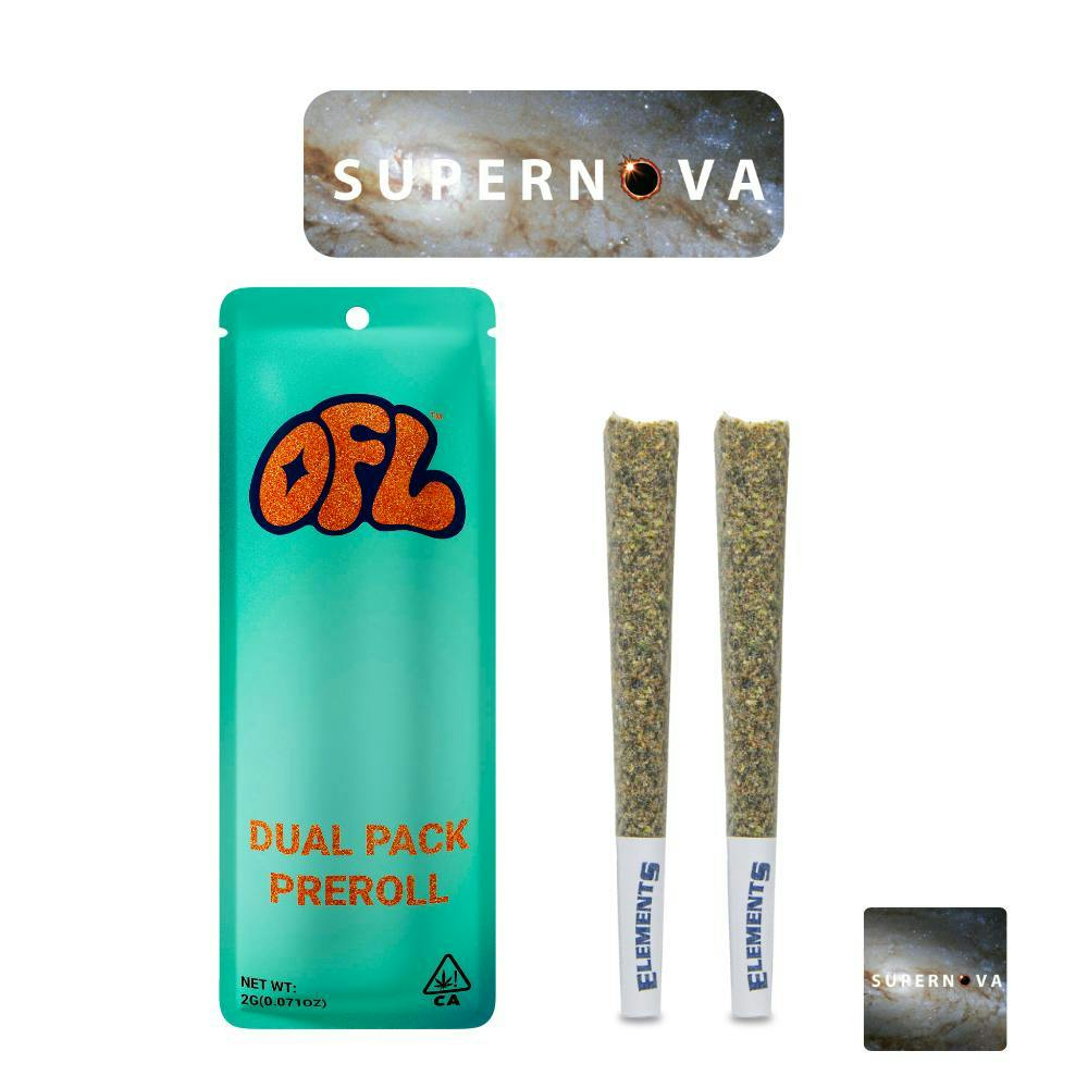 Oakfruitland (OFL) - Supernova | Joints | 1g each | 2pk - 1