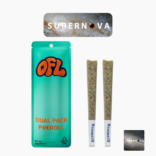 Oakfruitland (OFL) - Supernova | Joints | 1g each | 2pk - 1