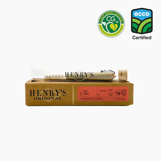Henry's Original - Henry's Original | Maui Wowie | Joint | 1g - 1