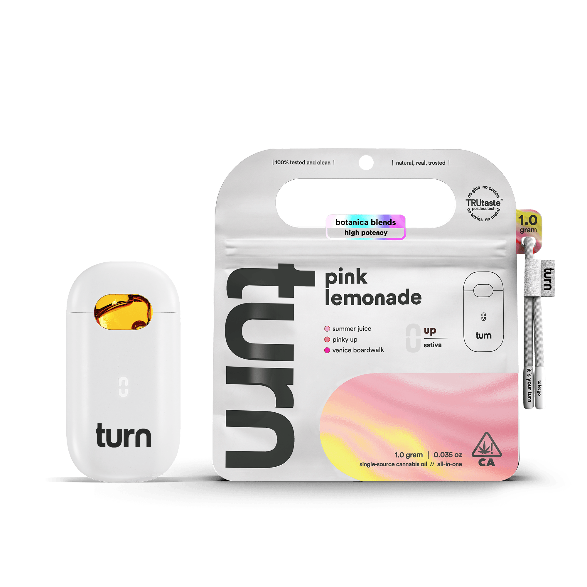 turn - Pink Lemonade | Botanica Blends | AIO | Sativa (1) - 1