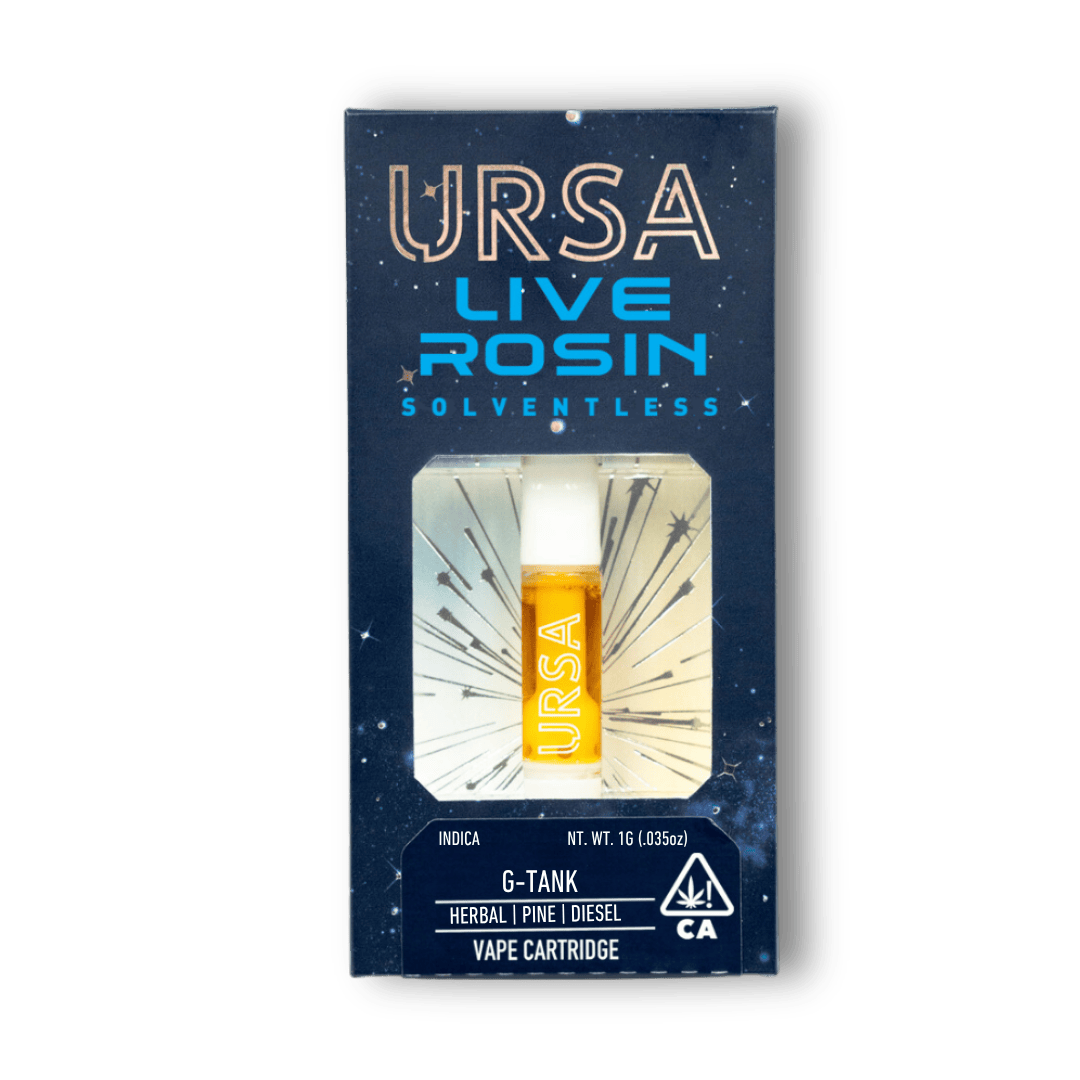 URSA Extracts - G-Tank 0.5g Live Rosin Cartridge - 1