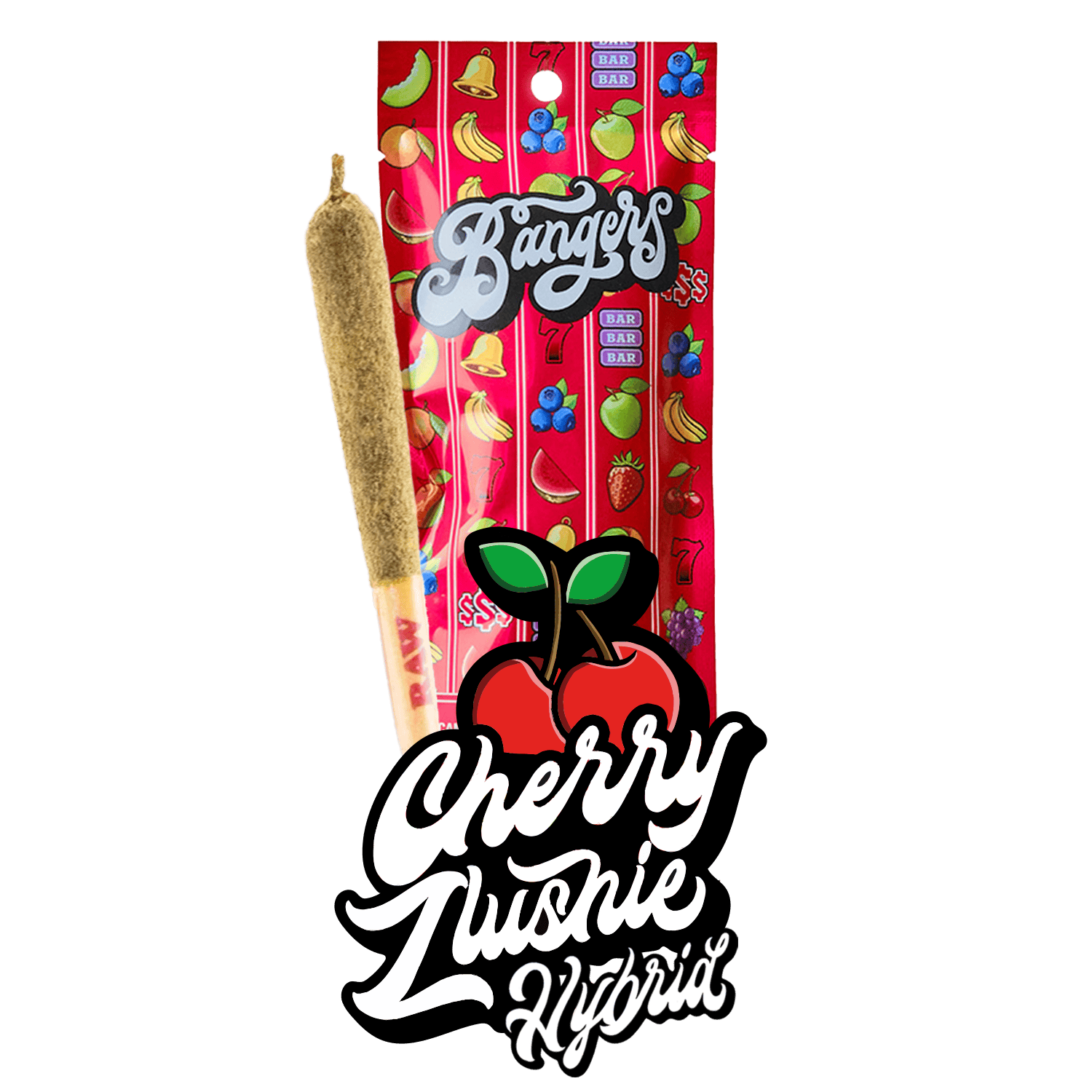 Bangers - Cherry Zlushie - (1) 1.2 gram Pre roll - 1