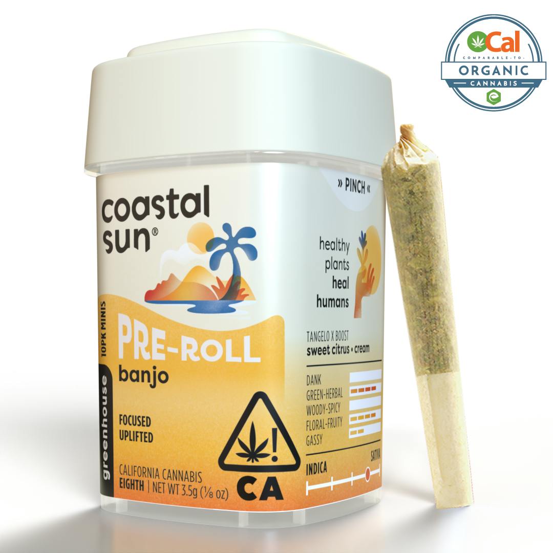 Coastal Sun - Banjo Greenhouse 0.35g Pre-roll 10pk 3.5g - 1