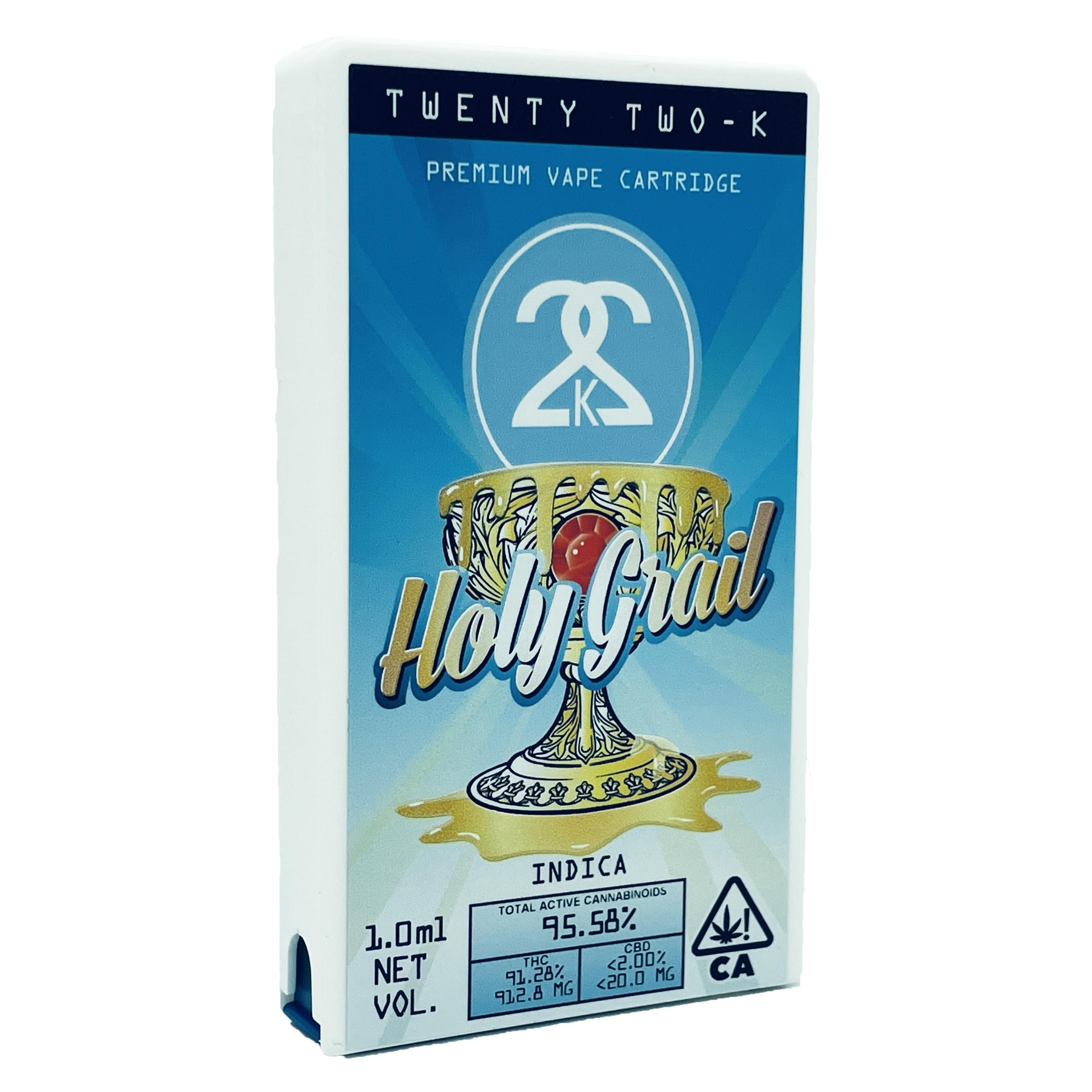 Twenty Two K / 22k - 22K - Holy Grail - Cartridge - 1.0ml - 1