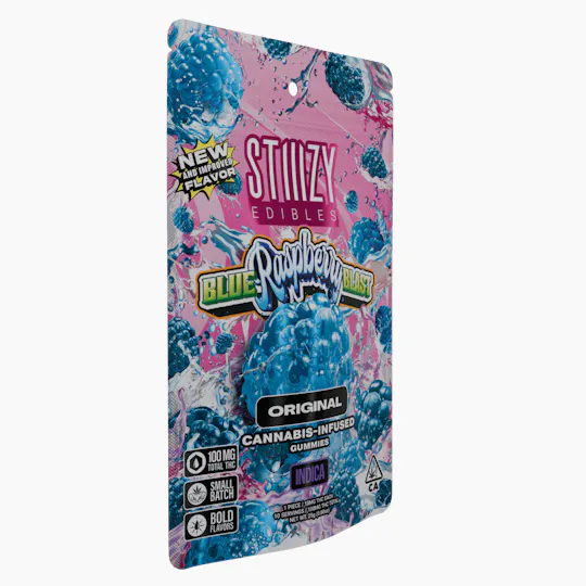 STIIIZY - - BLUE RASPBERRY BLAST - 100MG ORIGINAL EDIBLES - 1